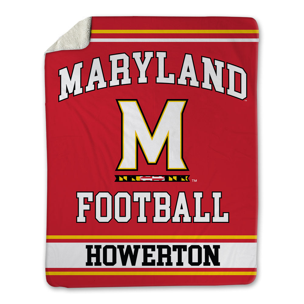 Maryland - NCAA Football : Ryan Howerton - Blanket-0