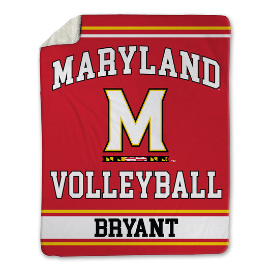 Maryland - NCAA Women's Volleyball : Sydney Bryant - Blanket-0
