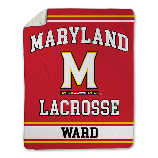Maryland - NCAA Women's Lacrosse : Lydia Ward - Blanket-0
