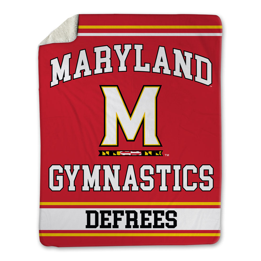 Maryland - NCAA Women's Gymnastics : Emily DeFrees - Blanket-0