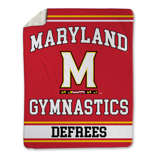 Maryland - NCAA Women's Gymnastics : Emily DeFrees - Blanket-0