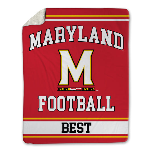 Maryland - NCAA Football : Taylor Best - Blanket-0