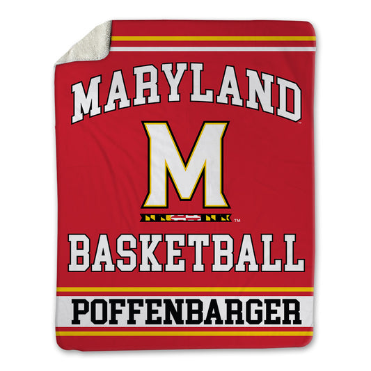 Maryland - NCAA Women's Basketball : Saylor Poffenbarger - Blanket-0