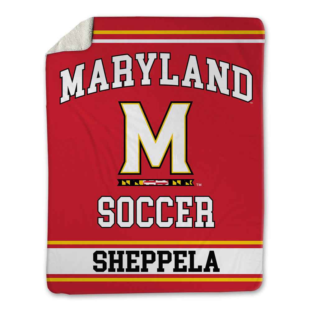 Maryland - NCAA Men's Soccer : Aidan Sheppela - Blanket-0