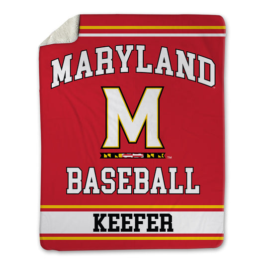 Maryland - NCAA Baseball : Luke Keefer - Blanket-0