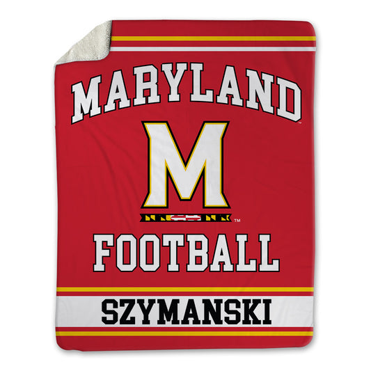 Maryland - NCAA Football : AJ Szymanski - Blanket-0