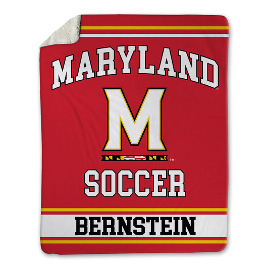 Maryland - NCAA Men's Soccer : Henry Bernstein - Blanket-0