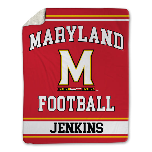 Maryland - NCAA Football : Judah Jenkins - Blanket-0