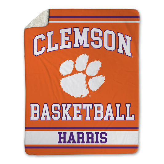 Clemson - NCAA Women's Basketball : Holland Harris - Blanket-0
