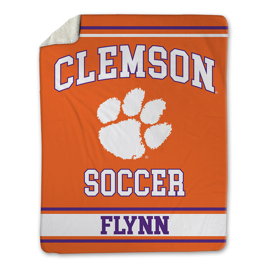 Clemson - NCAA Men's Soccer : Galen Flynn - Blanket-0