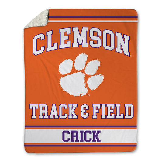 Clemson - NCAA Men's Track & Field : Charlie Crick - Blanket-0