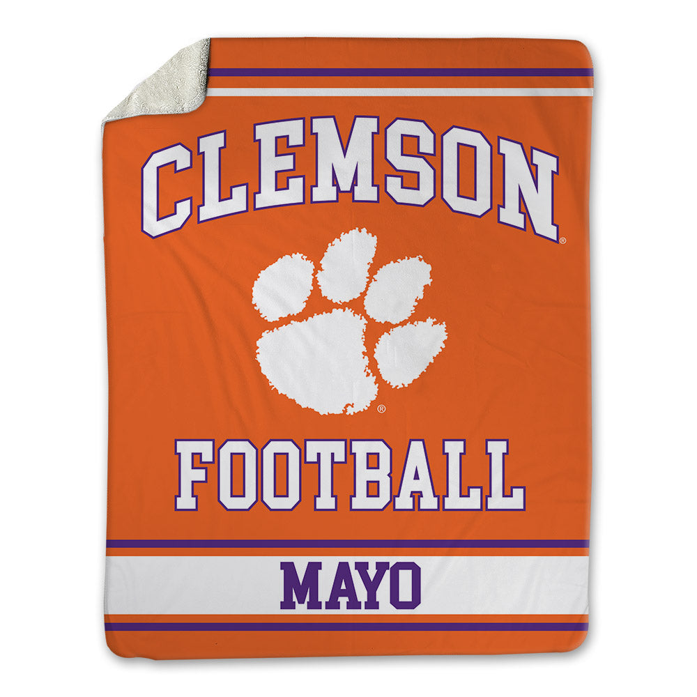 Clemson - NCAA Football : Darien Mayo - Blanket-0