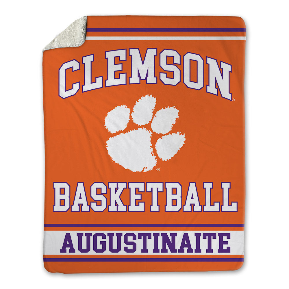 Clemson - NCAA Women's Basketball : Rusne Augustinaite - Blanket-0