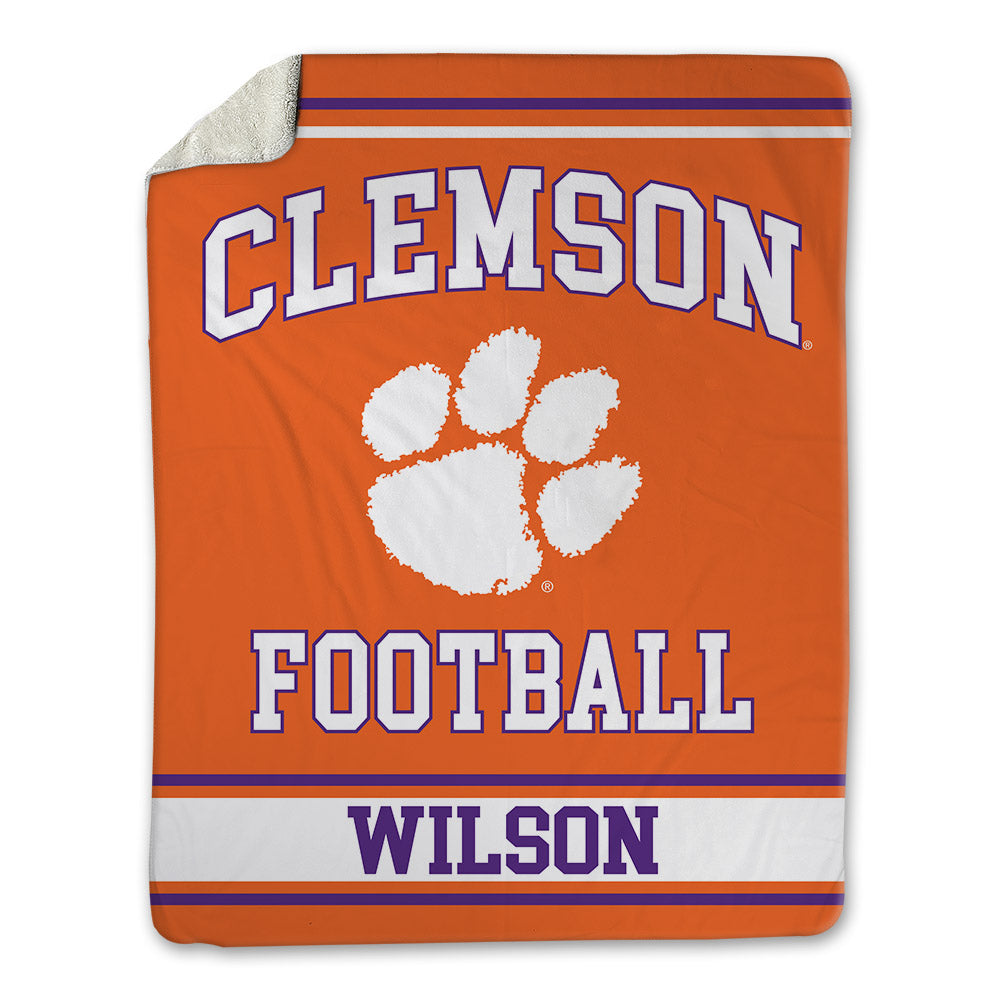 Clemson - NCAA Football : Max Wilson - Blanket-0