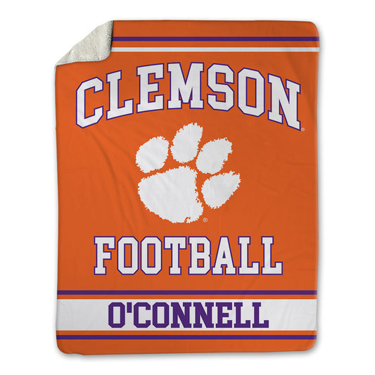 Clemson - NCAA Football : Ronan O'Connell - Blanket-0