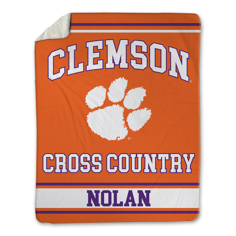 Clemson - NCAA Men's Cross Country : Dylan Nolan - Blanket-0