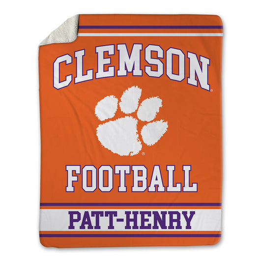 Clemson - NCAA Football : Olsen Patt-Henry - Blanket-0