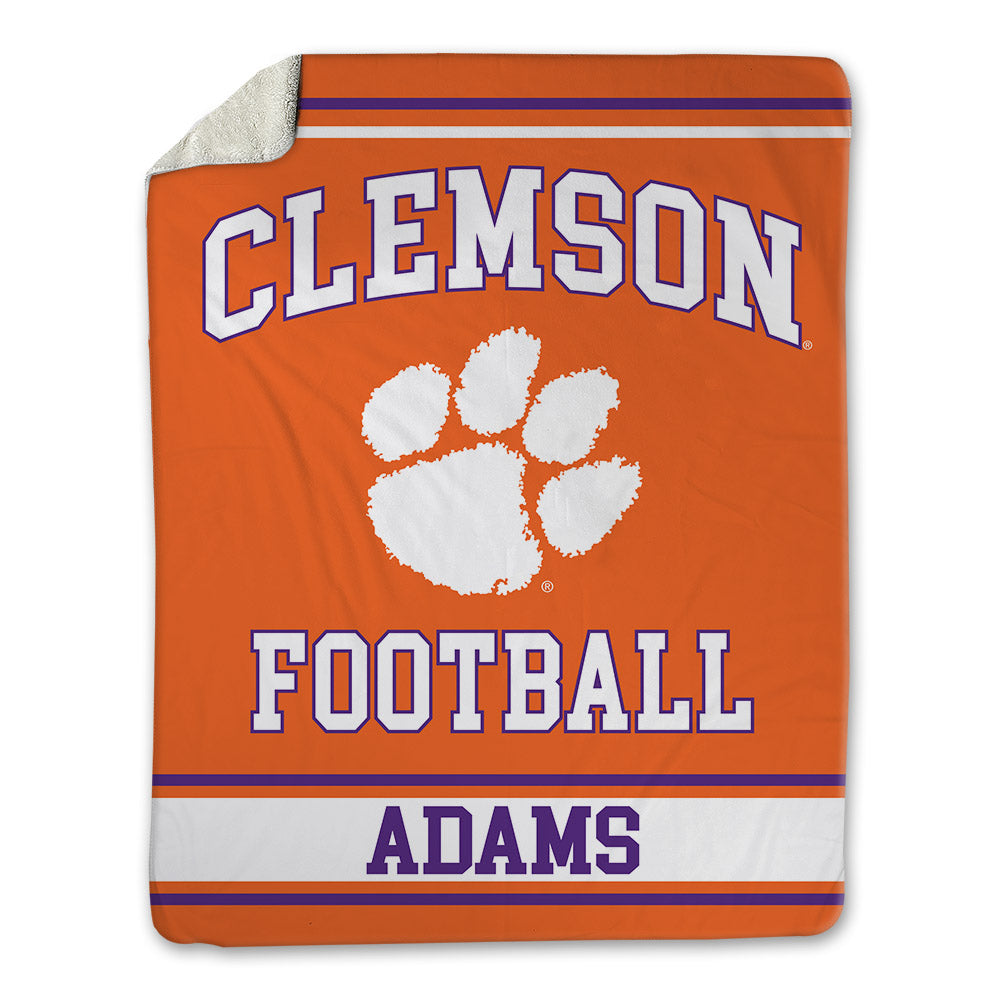 Clemson - NCAA Football : Amare Adams - Blanket-0