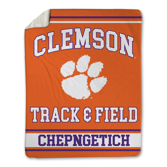 Clemson - NCAA Women's Track & Field : Gladys Chepngetich - Blanket-0