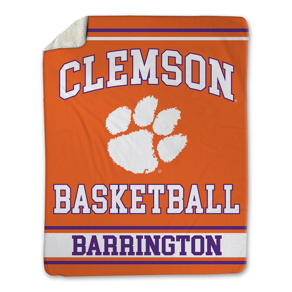 Clemson - NCAA Women's Basketball : Kinsley Barrington - Blanket-0