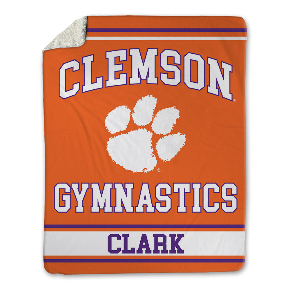 Clemson - NCAA Women's Gymnastics : Gabrielle Clark - Blanket-0