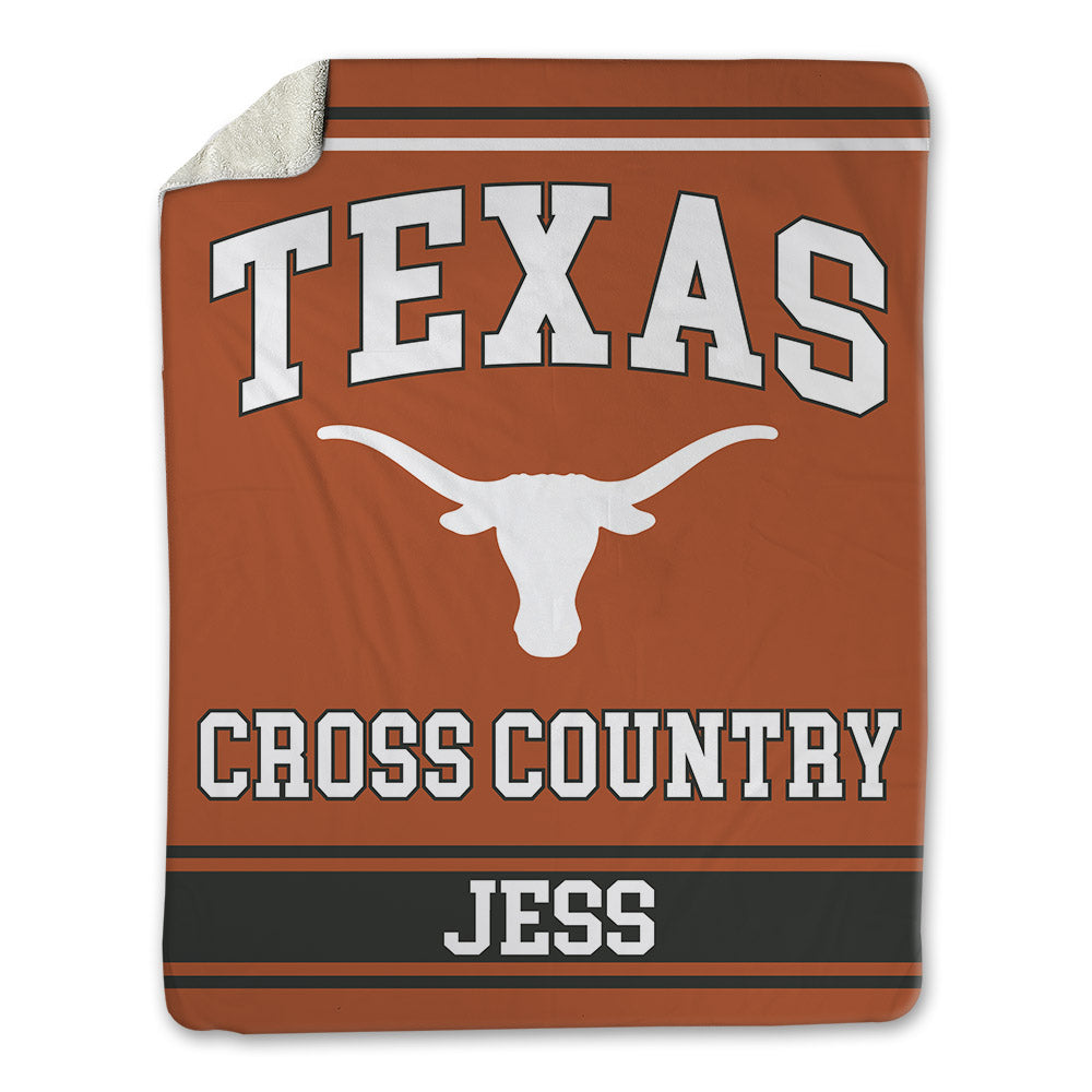 Texas - NCAA Women's Cross Country : Eva Jess - Blanket-0