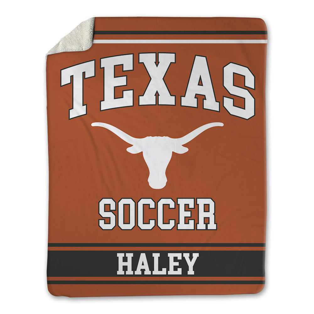 Texas - NCAA Women's Soccer : Amaya Haley - Blanket-0