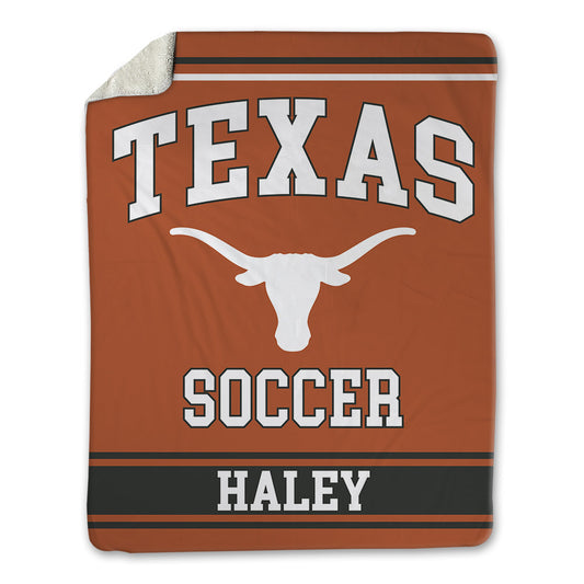 Texas - NCAA Women's Soccer : Amaya Haley - Blanket-0