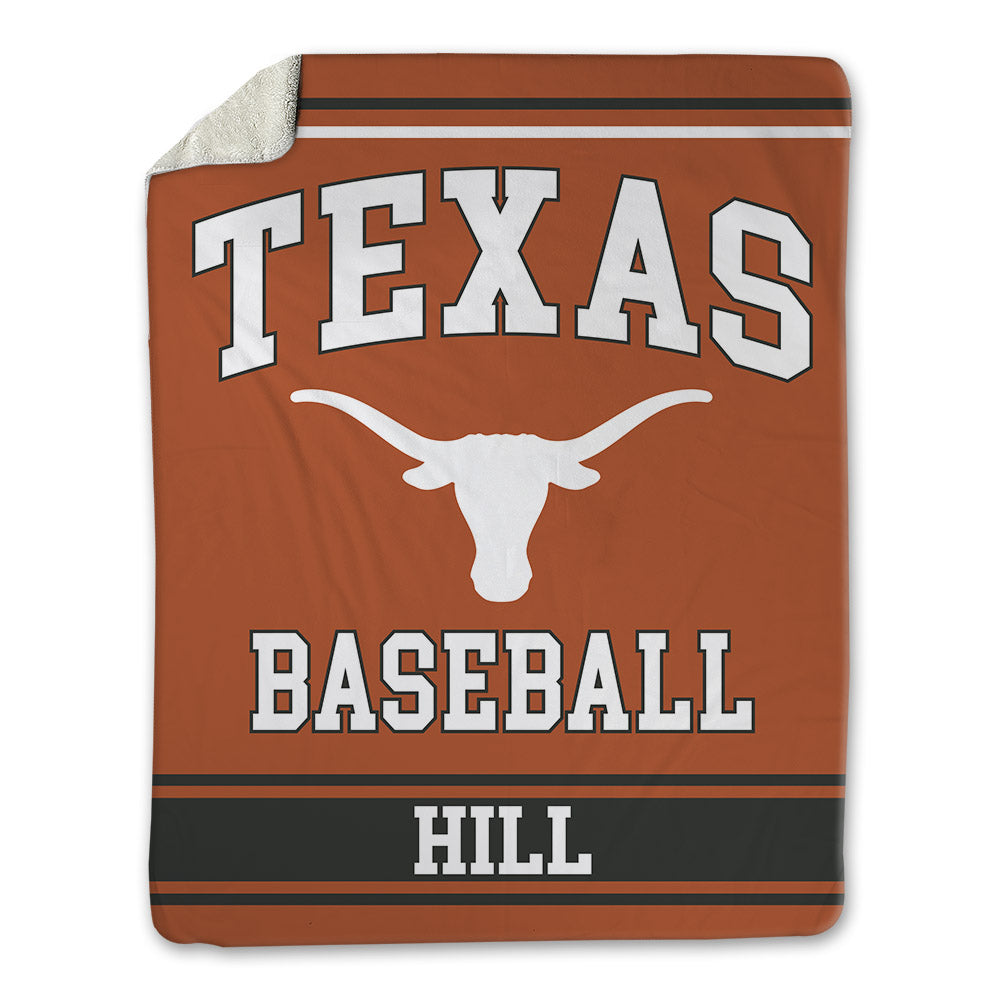 Texas - NCAA Baseball : Will Hill - Blanket-0