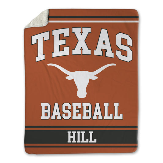 Texas - NCAA Baseball : Will Hill - Blanket-0