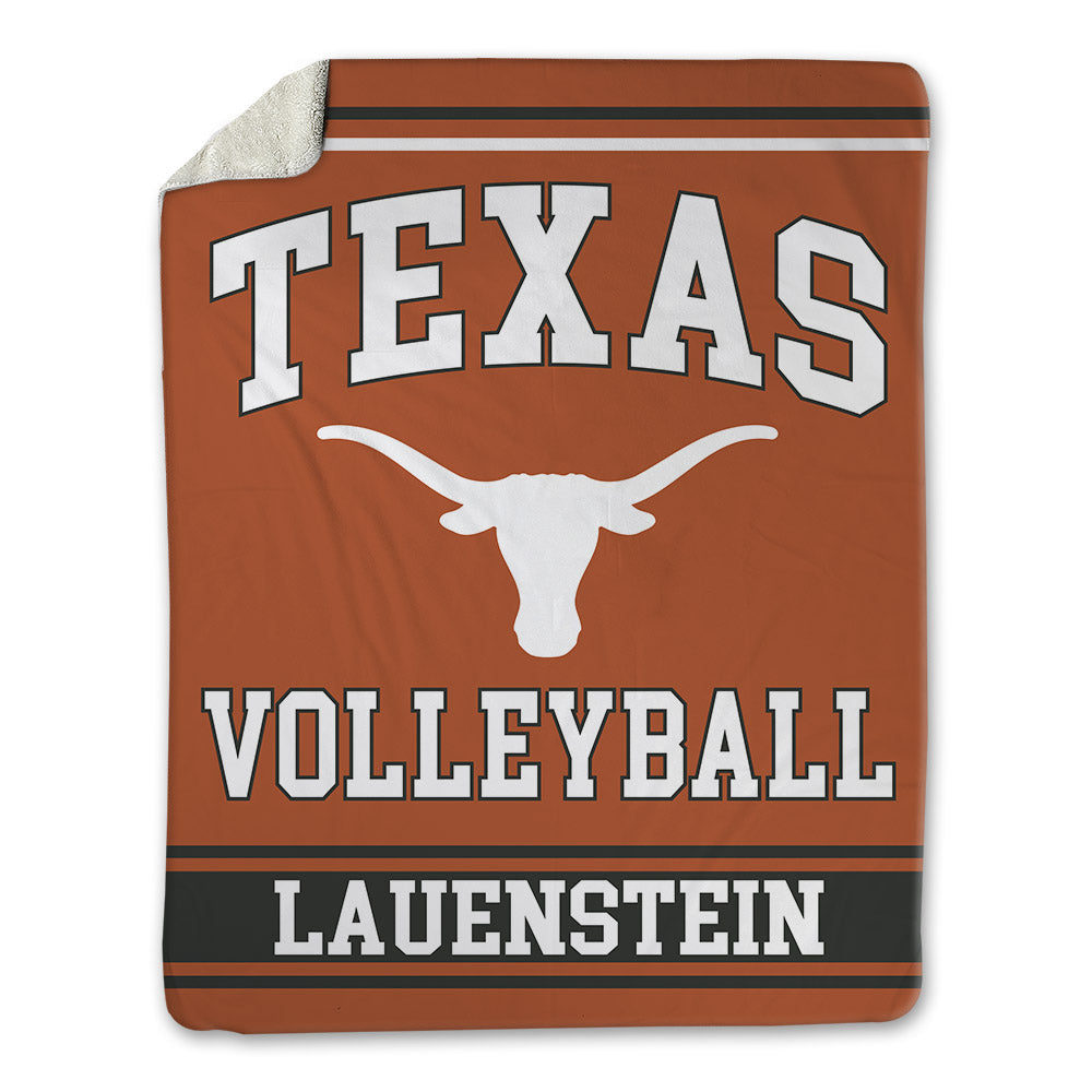 Texas - NCAA Women's Volleyball : Whitney Lauenstein - Blanket-0
