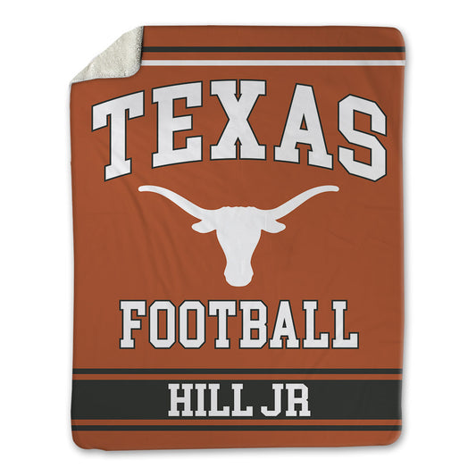 Texas - NCAA Football : Anthony Hill Jr - Blanket-0