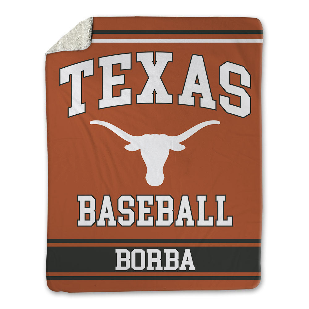 Texas - NCAA Baseball : Casey Borba - Blanket-0