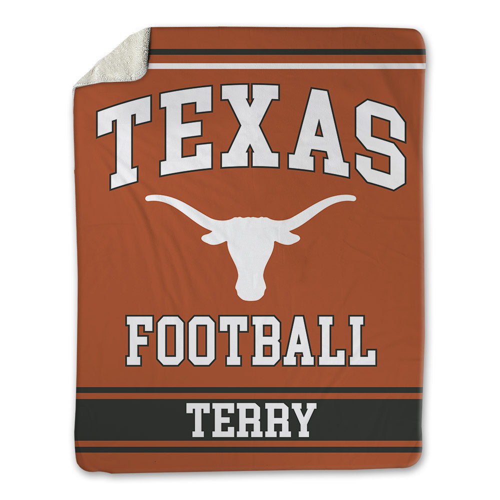 Texas - NCAA Football : Michael Terry - Blanket-0
