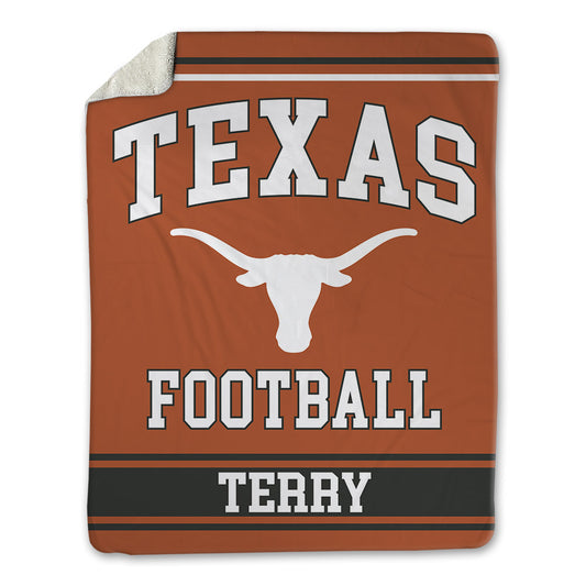 Texas - NCAA Football : Michael Terry - Blanket-0