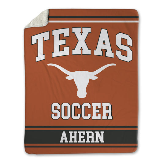 Texas - NCAA Women's Soccer : Olivia Ahern - Blanket-0