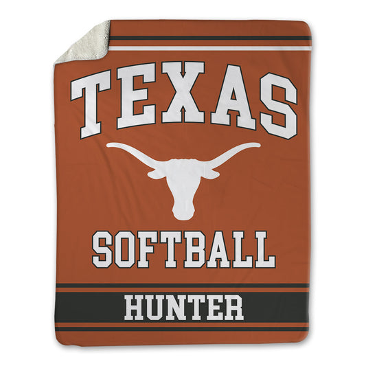 Texas - NCAA Softball : Victoria Hunter - Blanket-0