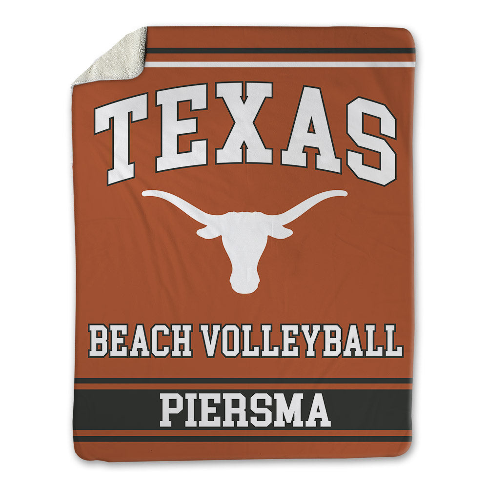 Texas - NCAA Beach Volleyball : Brecht Piersma - Blanket-0