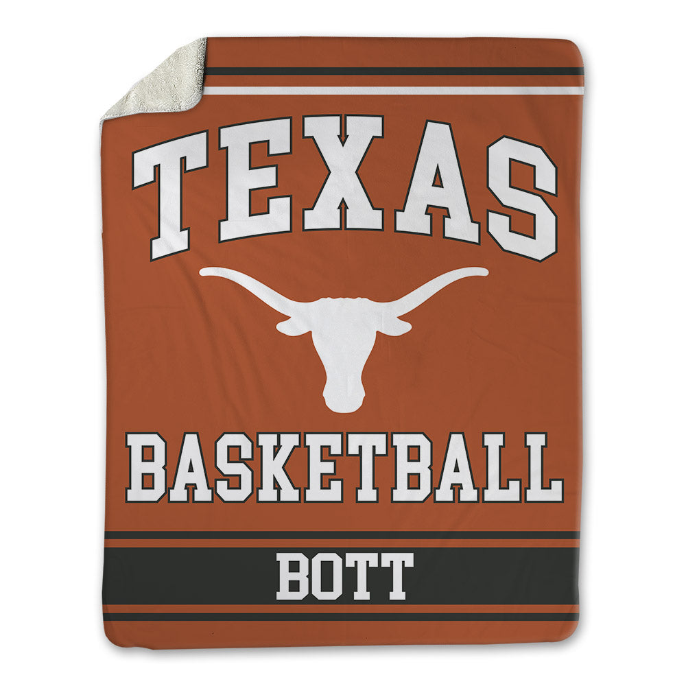Texas - NCAA Men's Basketball : Cole Bott - Blanket-0