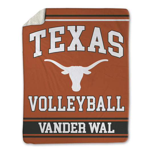 Texas - NCAA Women's Volleyball : Abby Vander Wal - Blanket-0