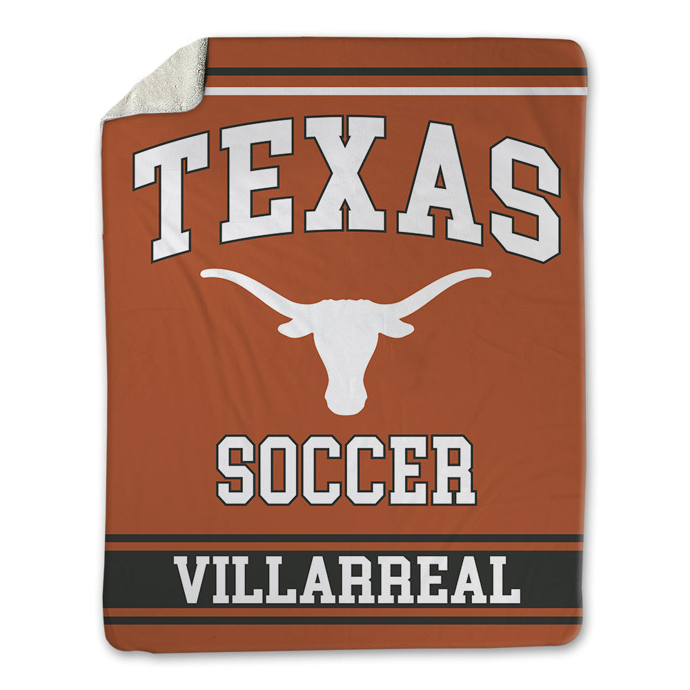 Texas - NCAA Women's Soccer : Amalia Villarreal - Blanket-0