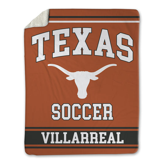 Texas - NCAA Women's Soccer : Amalia Villarreal - Blanket-0