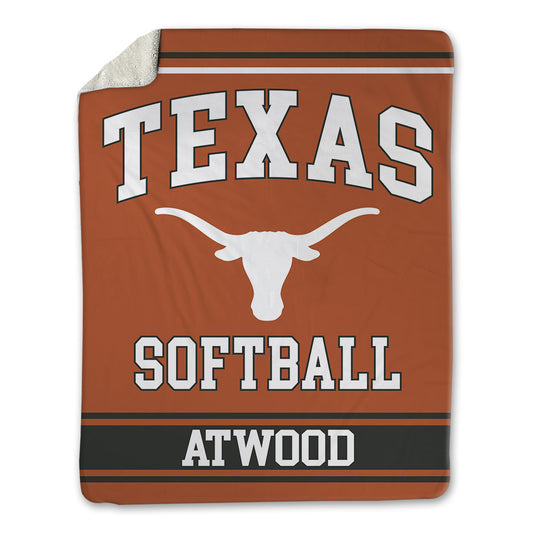 Texas - NCAA Softball : Reese Atwood - Blanket-0