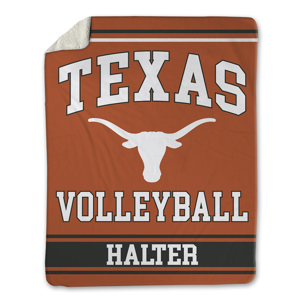 Texas - NCAA Women's Volleyball : Emma Halter - Blanket-0