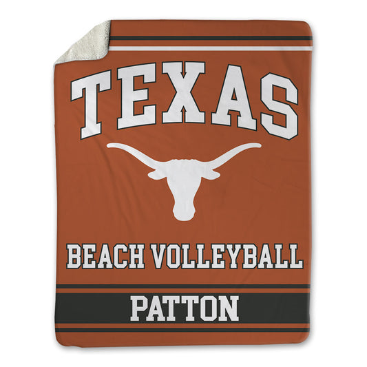 Texas - NCAA Beach Volleyball : Ava Patton - Blanket-0