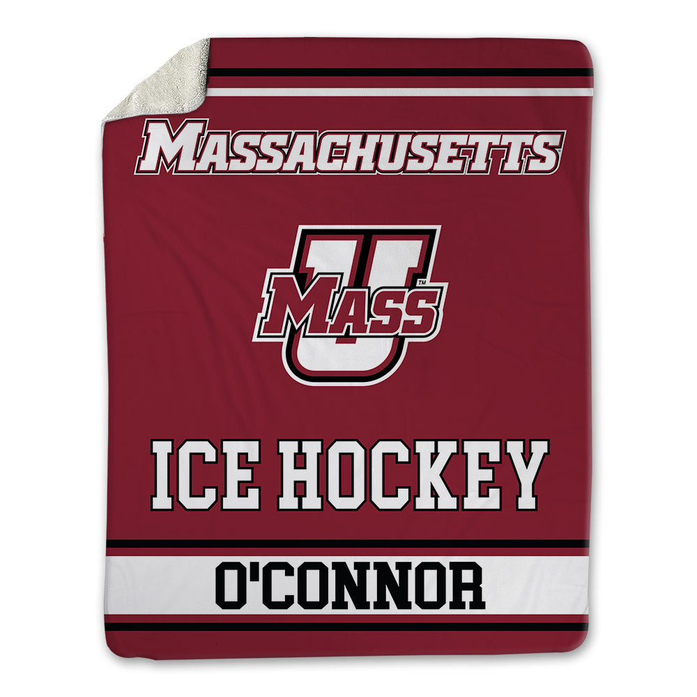UMass - NCAA Men's Ice Hockey : Kennedy O'Connor - Blanket-0