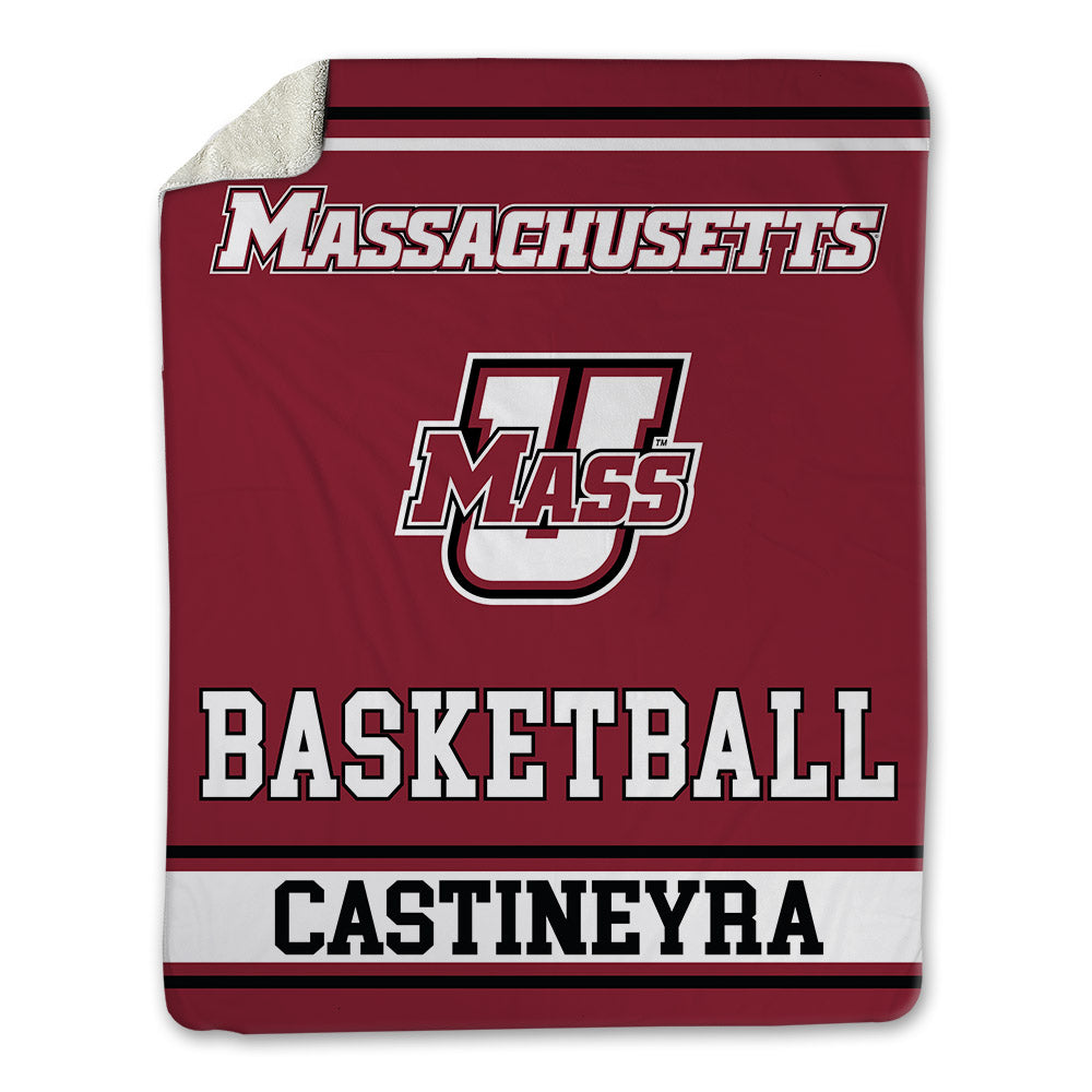UMass - NCAA Men's Basketball : Rollie Castineyra - Blanket-0