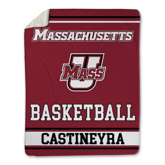 UMass - NCAA Men's Basketball : Rollie Castineyra - Blanket-0