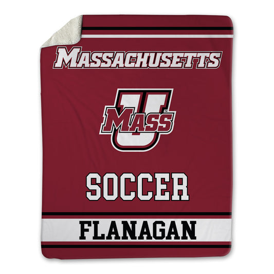 UMass - NCAA Women's Soccer : Sarah Flanagan - Blanket-0