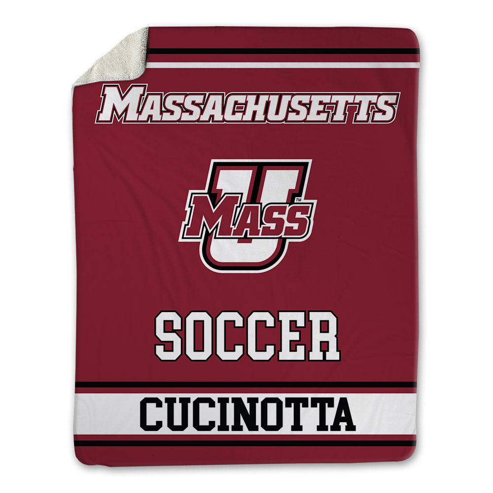 UMass - NCAA Men's Soccer : Antonio Cucinotta - Blanket-0